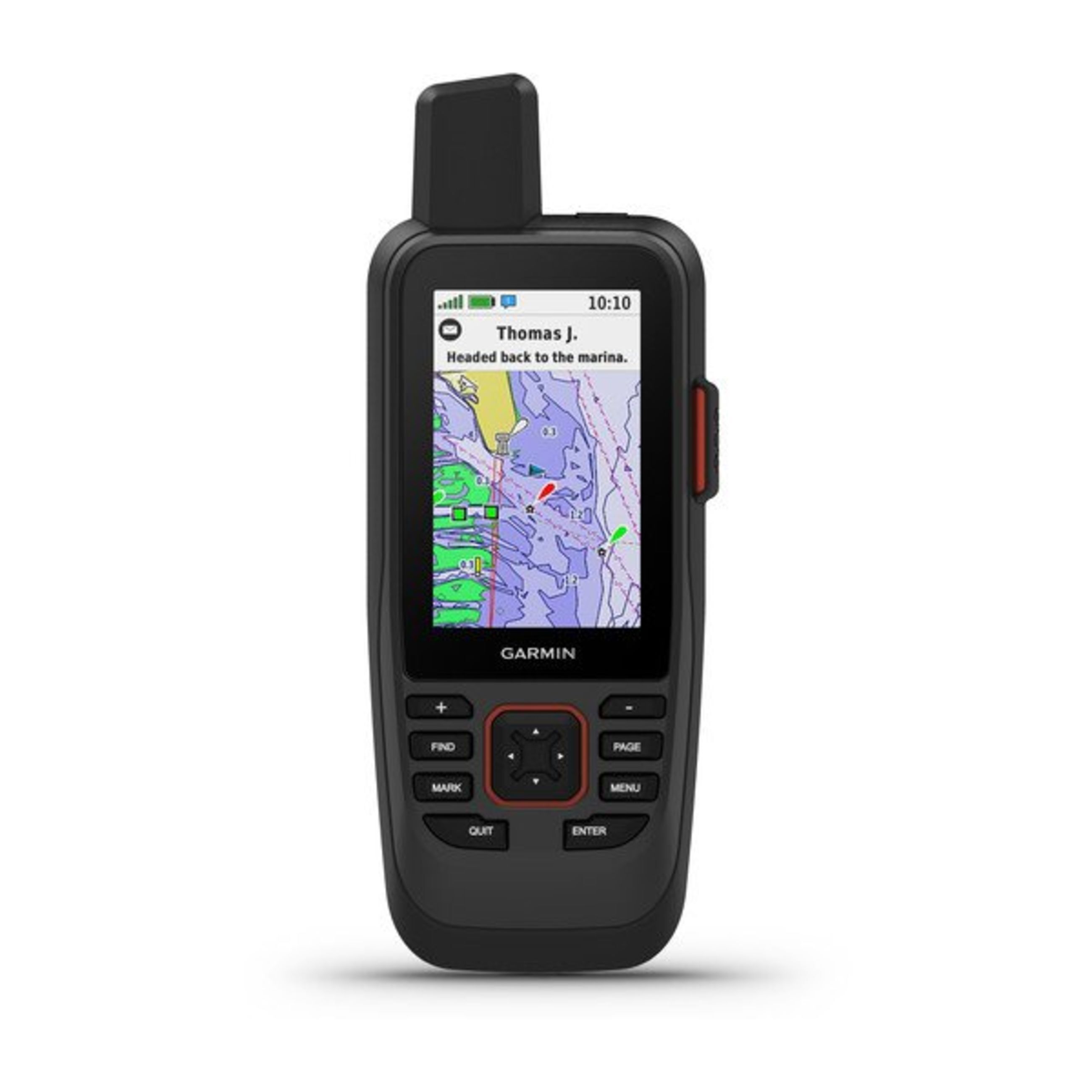 Gpsmap 86Sc - Marine Handheld With Bluechart G3 Coastal Charts And Inreach Capabilities