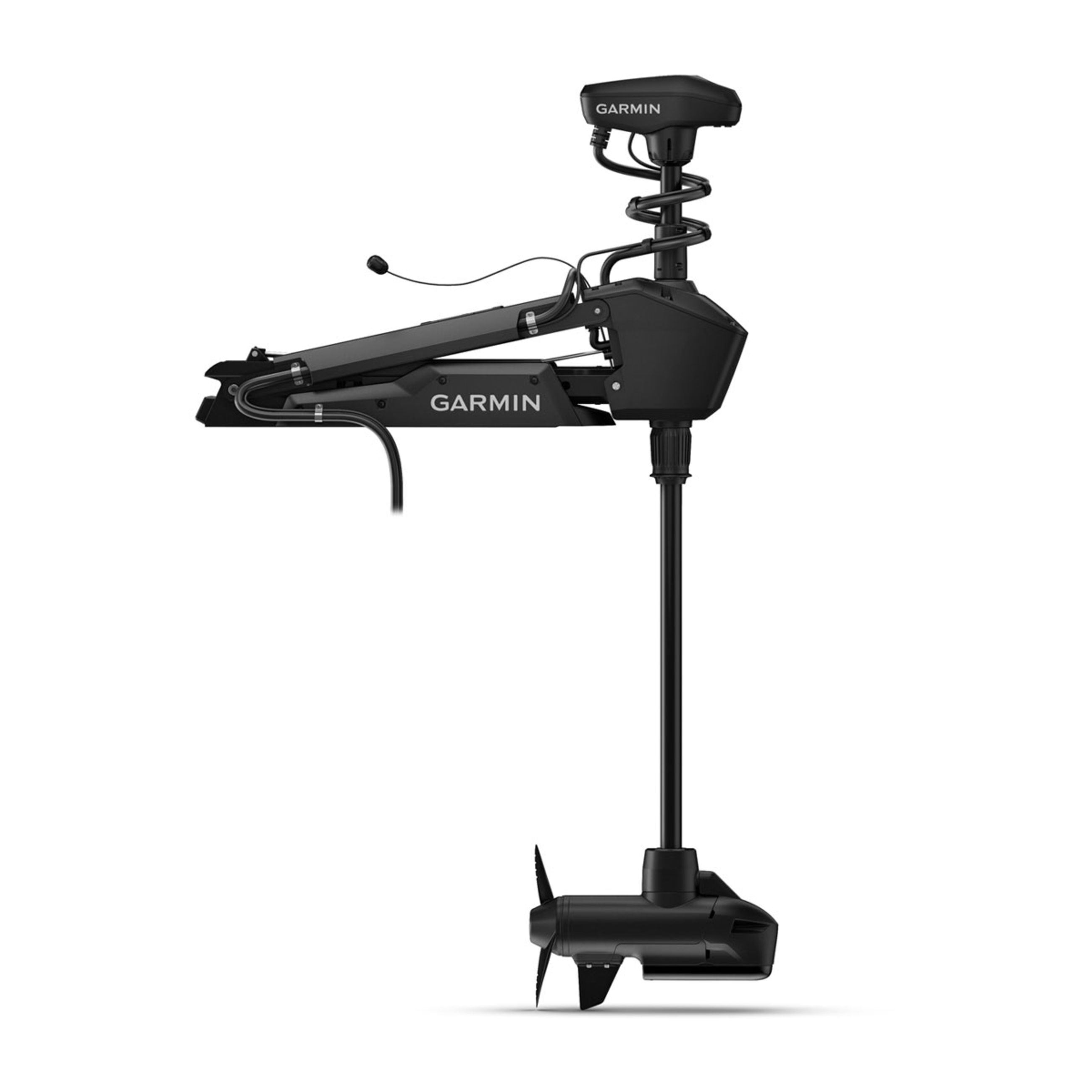 Force Pro Trolling Motor - Black 50" Trolling Motor With Built-In Gt56Uhd-Tr Transducer