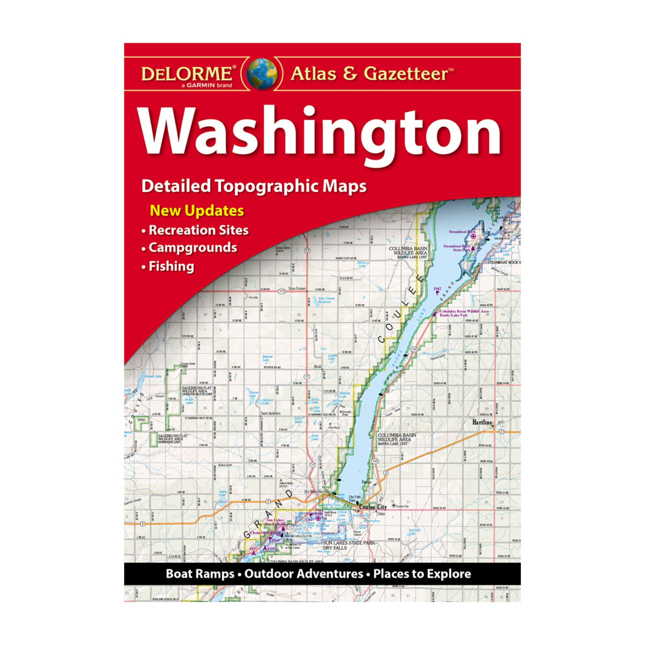 Delorme Atlas & Gazetteer Paper Maps - Washington