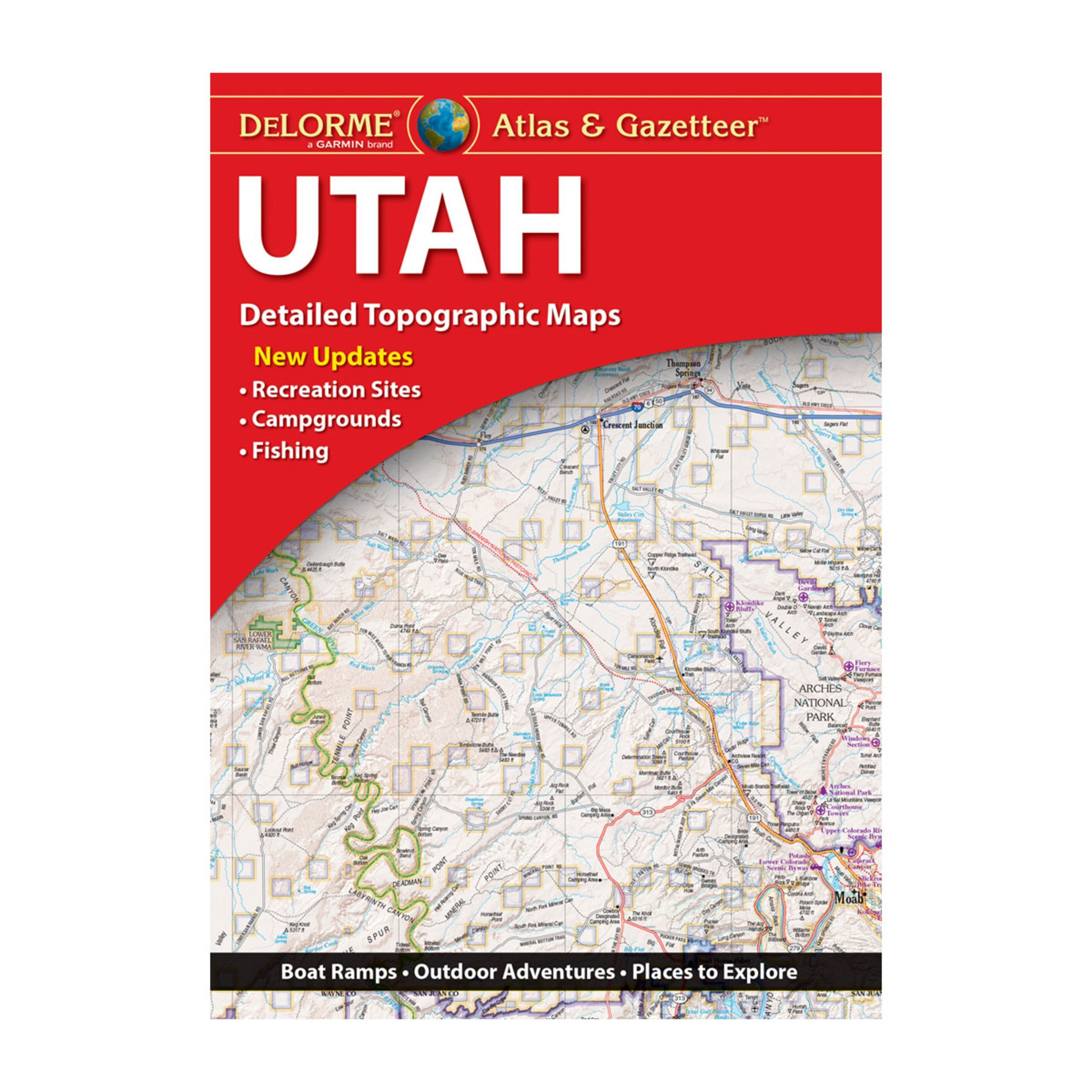 Delorme Atlas & Gazetteer Paper Maps - Utah