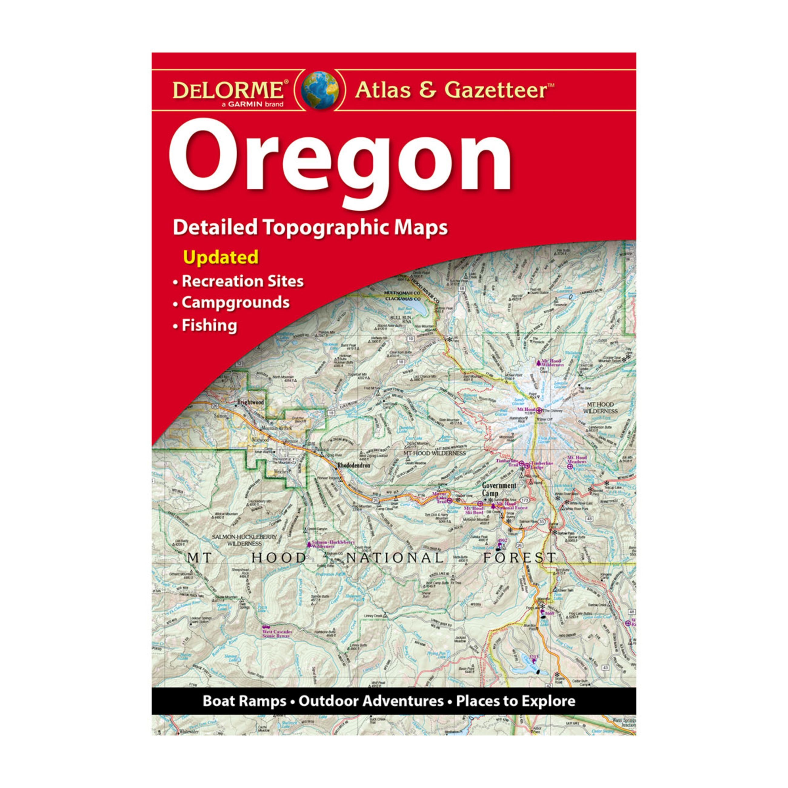 Delorme Atlas & Gazetteer Paper Maps - Oregon