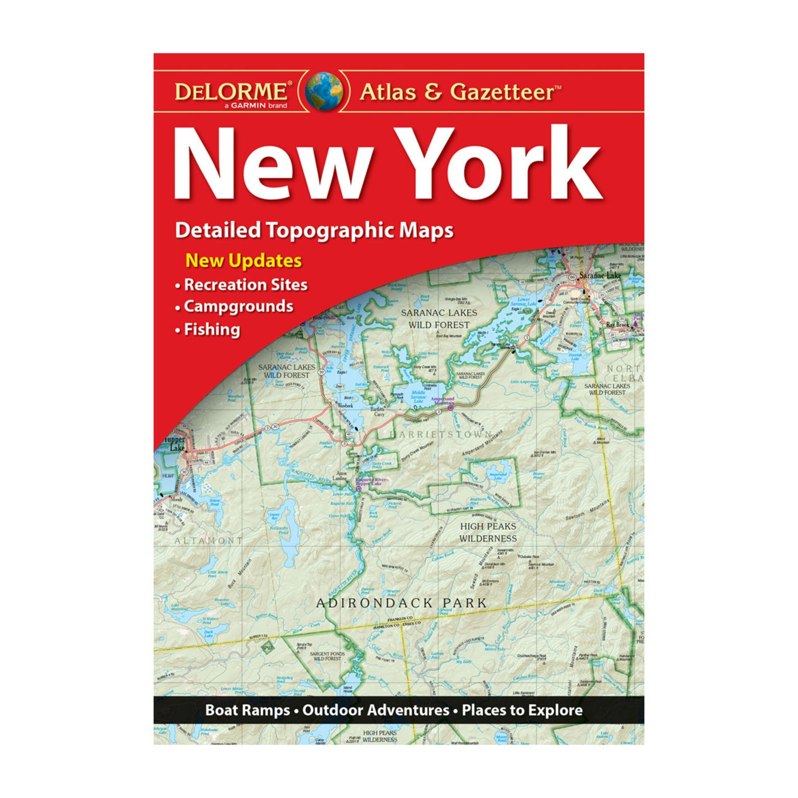 Delorme Atlas & Gazetteer Paper Maps - New York