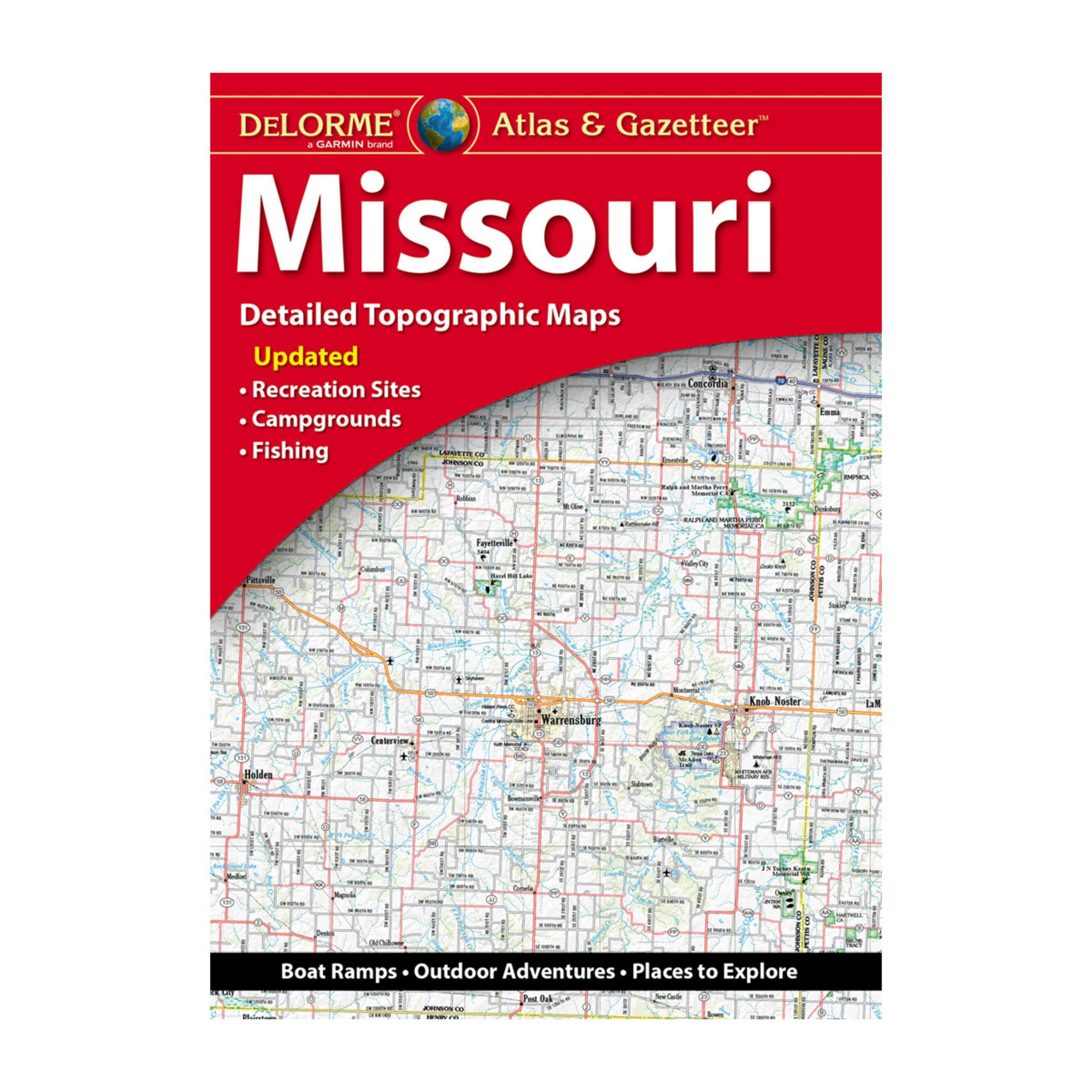 Delorme Atlas & Gazetteer Paper Maps - Missouri