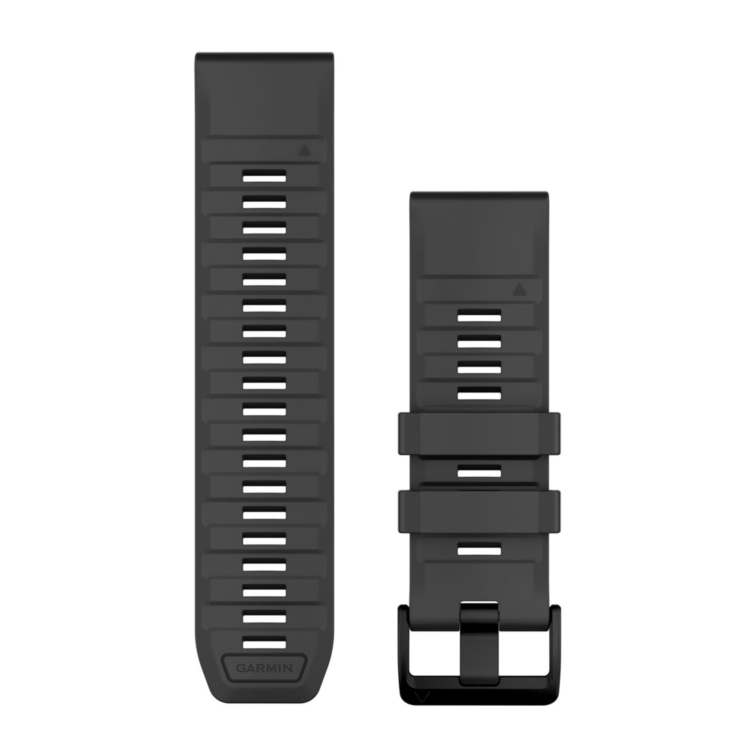 Quickfit 26 Watch Bands - Graphite Silicone