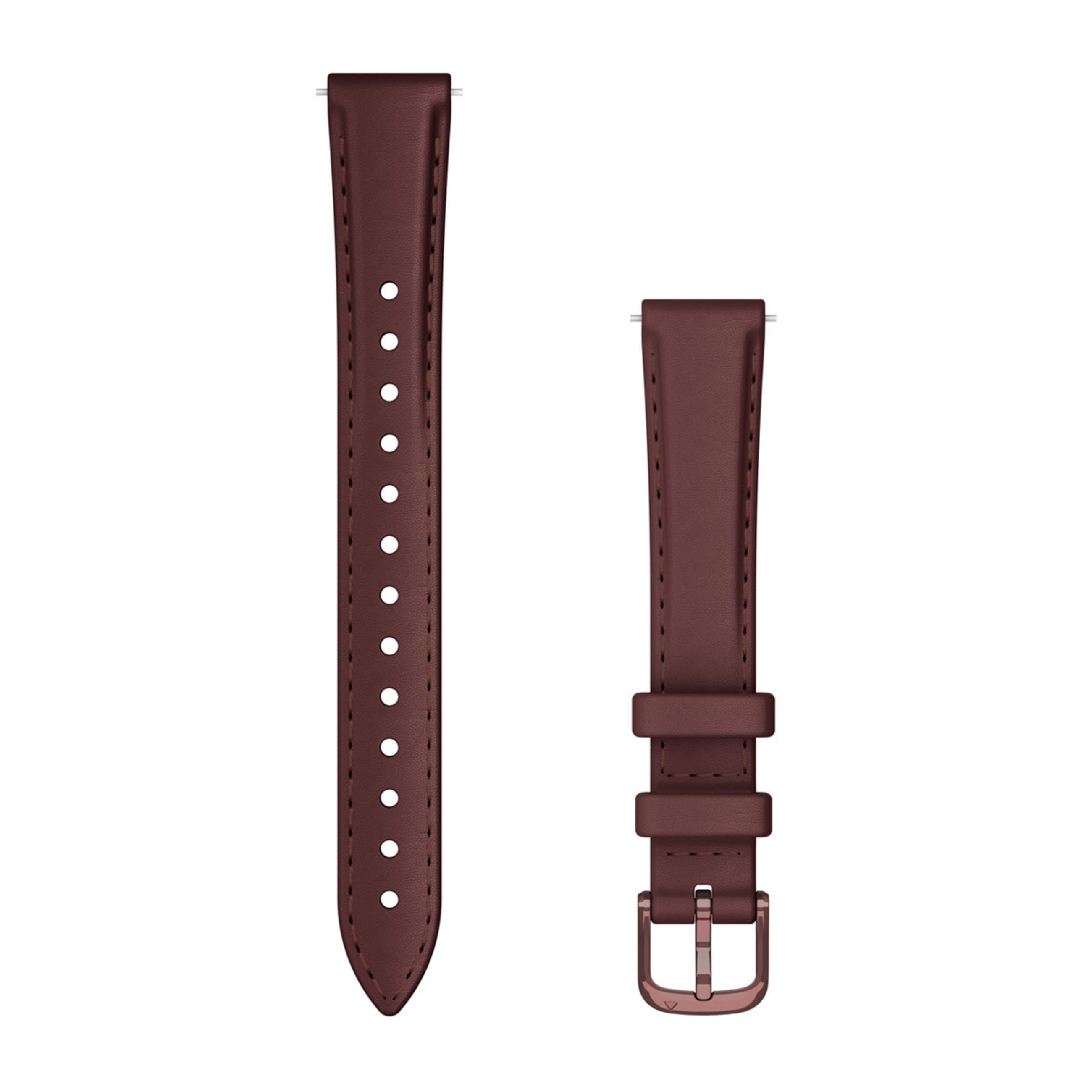 Lily 2 Bands - Mulberry Leather With Dark Bronze Hardware