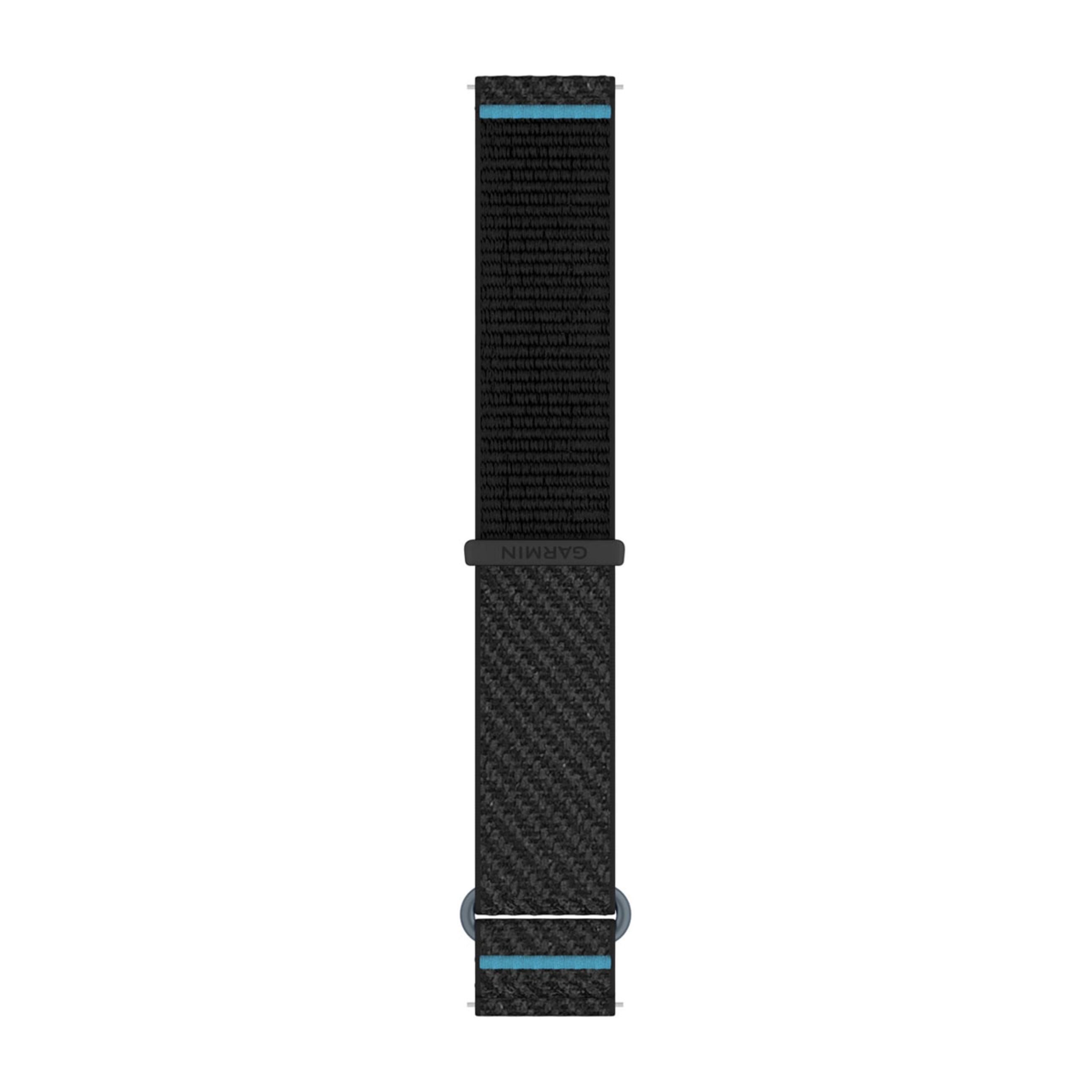 Quick Release Bands (20 Mm) - Black/Azure Comfortfit Fabric