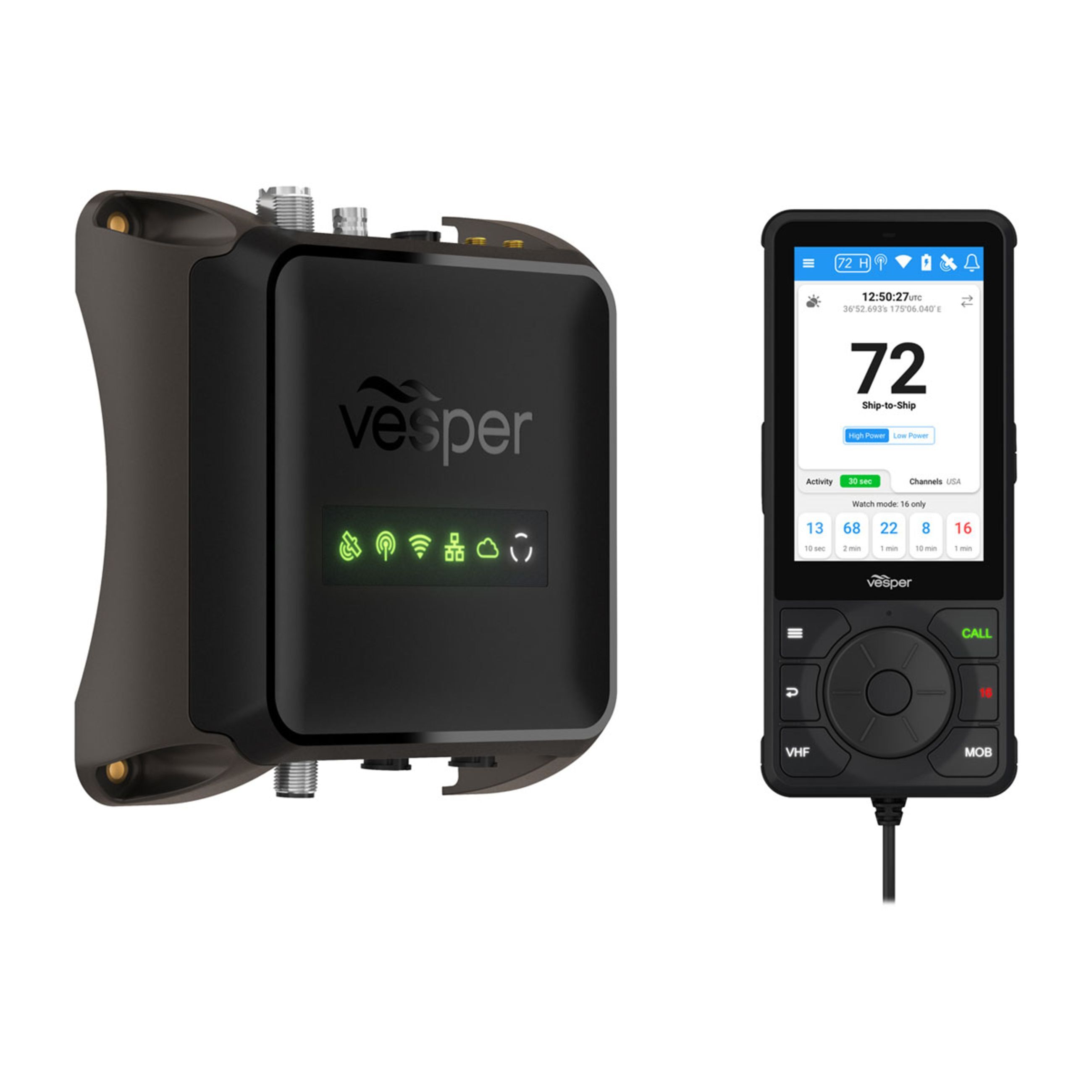 Cortex M1 Hub - Vhf Radio With Smartais Transponder And Remote Vessel Monitoring