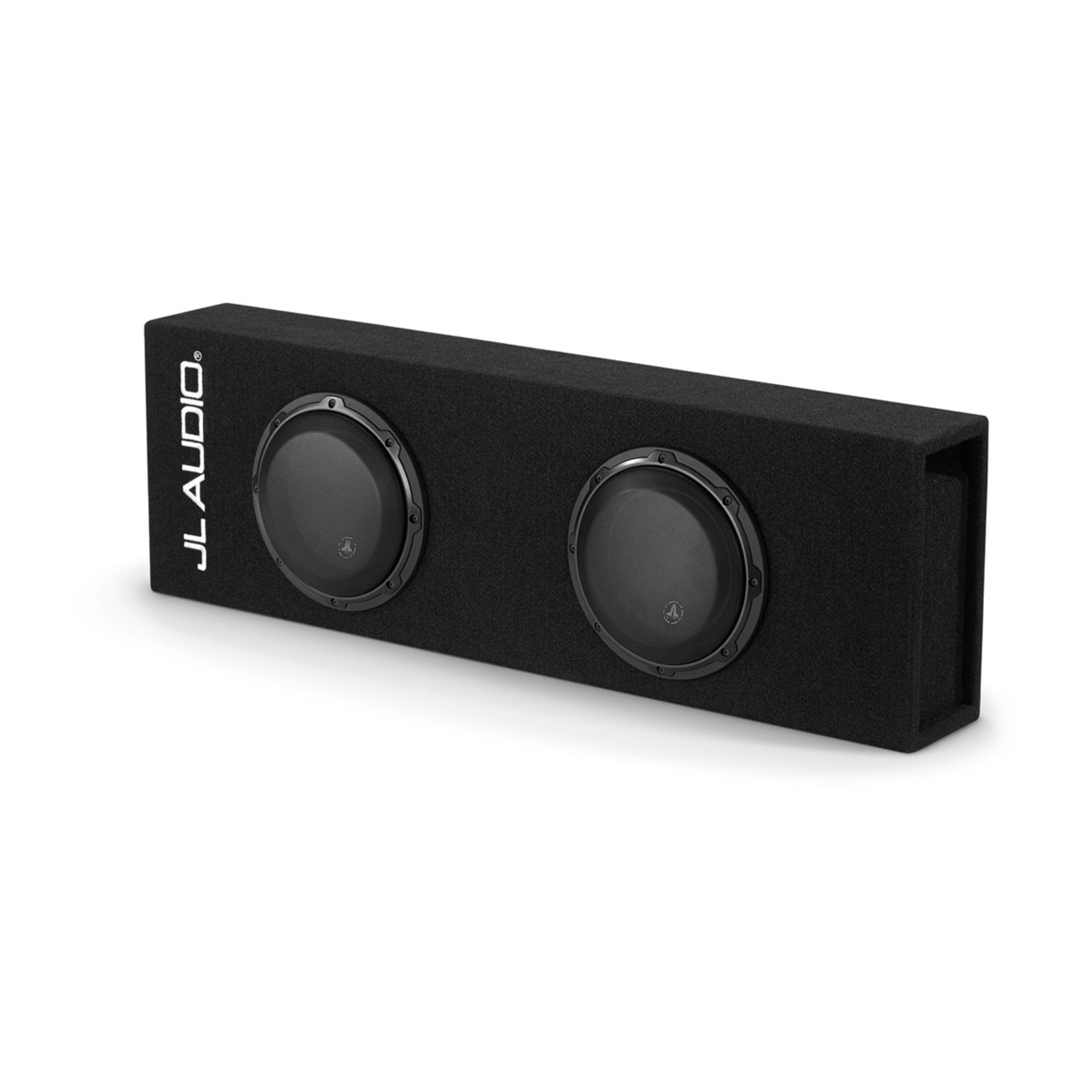 Jl Audio Microsub+ Tw1 Enclosed Car Subwoofer - Dual 8" W3V3 Subwoofer And Built-In Amplifier (Acp208Lg-W3V3)
