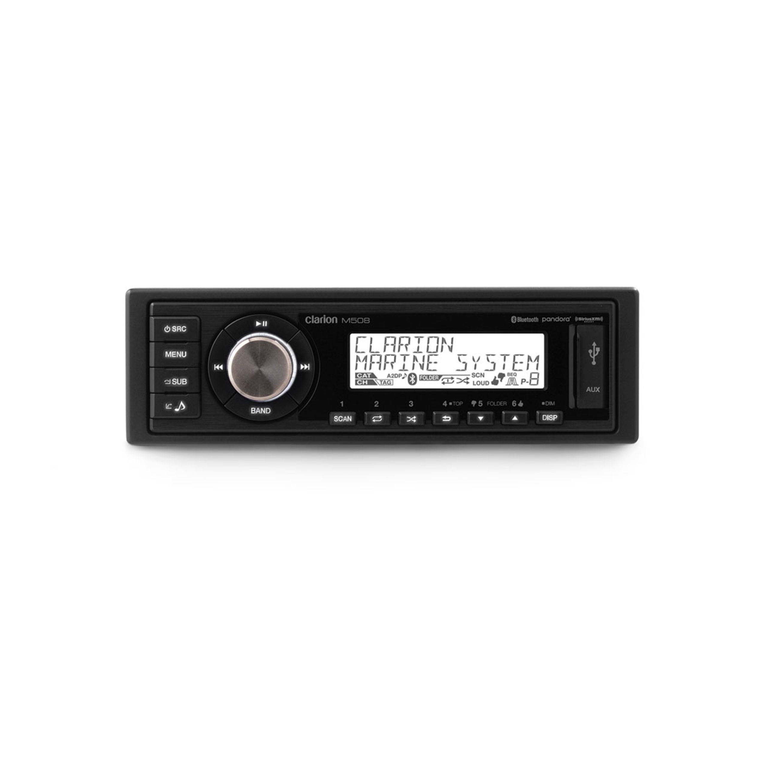 Clarion Marine Digital Media Receiver (M508) - Clarion Marine Digital Media Receiver (M508)