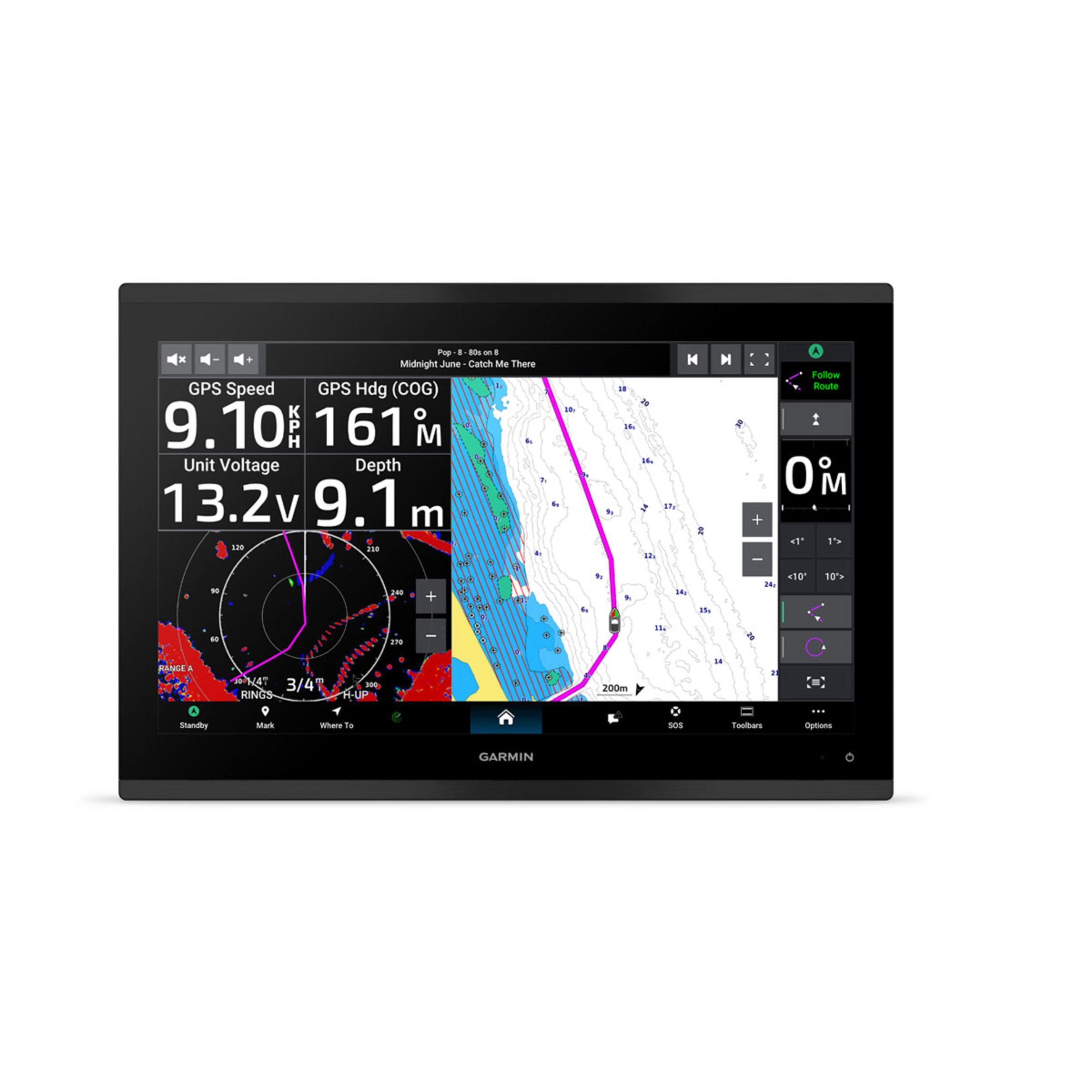 Gpsmap 9217 - Premium Chartplotter With Worldwide Basemap