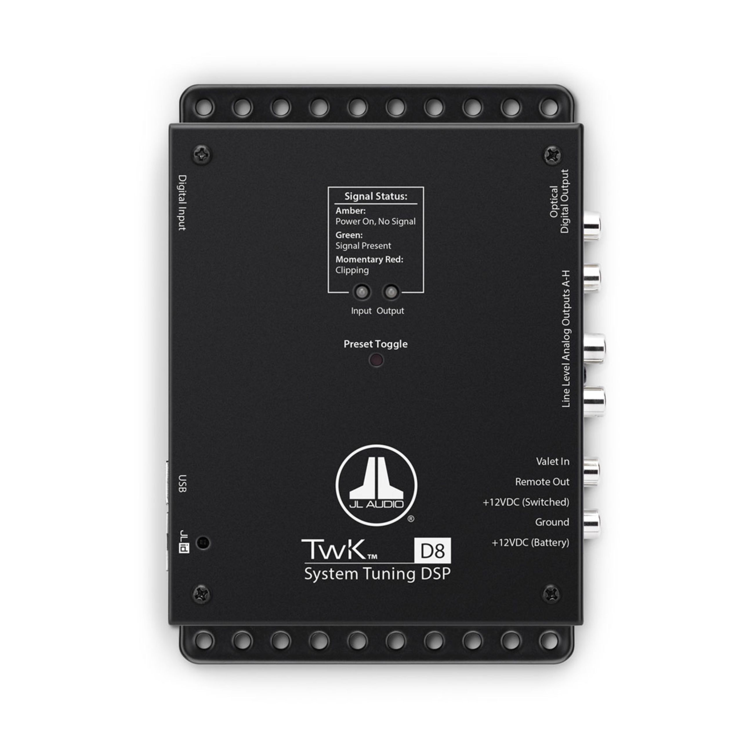 Jl Audio Twk System-Tuning Dsp - Processor With 8-Input And 8-Output Channels (Twk-88)